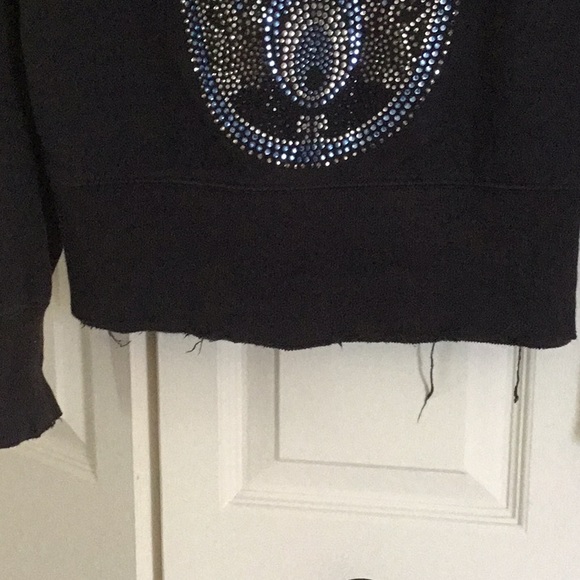 Studded hands of hamsa evil eye zip up - Picture 9 of 11